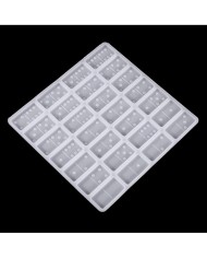 Pai Gow Oyunu Domino Reçine Epoksi Kalıp -Kod:956