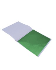 Yaprak Varak - Varak Kağıt - Yeşil- 10 Adet