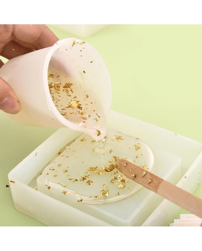 Yaprak Varak - Varak Kağıt - Yeşil- 10 Adet