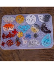 Küpe Reçine Epoksi Kalıp -Kod:911