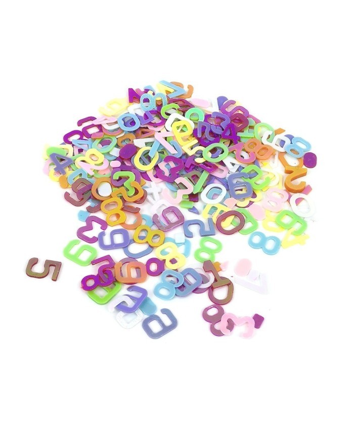 Mini Sayı Karışık Renk Paketi - 5 gr