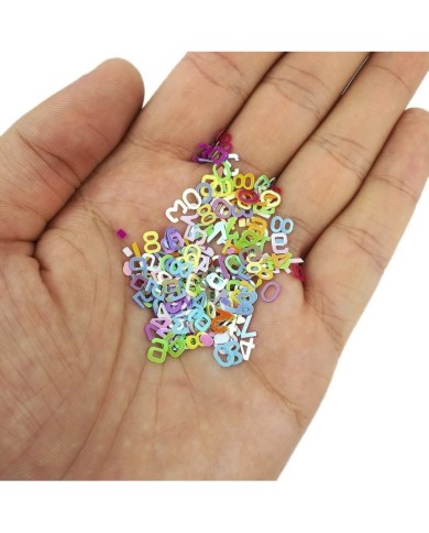 Mini Sayı Karışık Renk Paketi - 5 gr