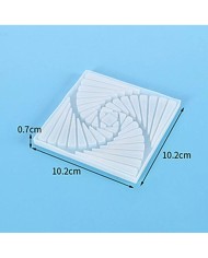 Bardak Altı Desenli Reçine Epoksi Kalıbı -Kod:128