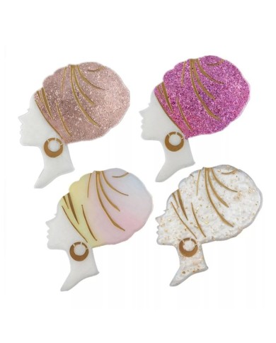 Kadın Silüeti Bardak Altı Reçine Epoksi ve Beton Kalıbı -Kod:240