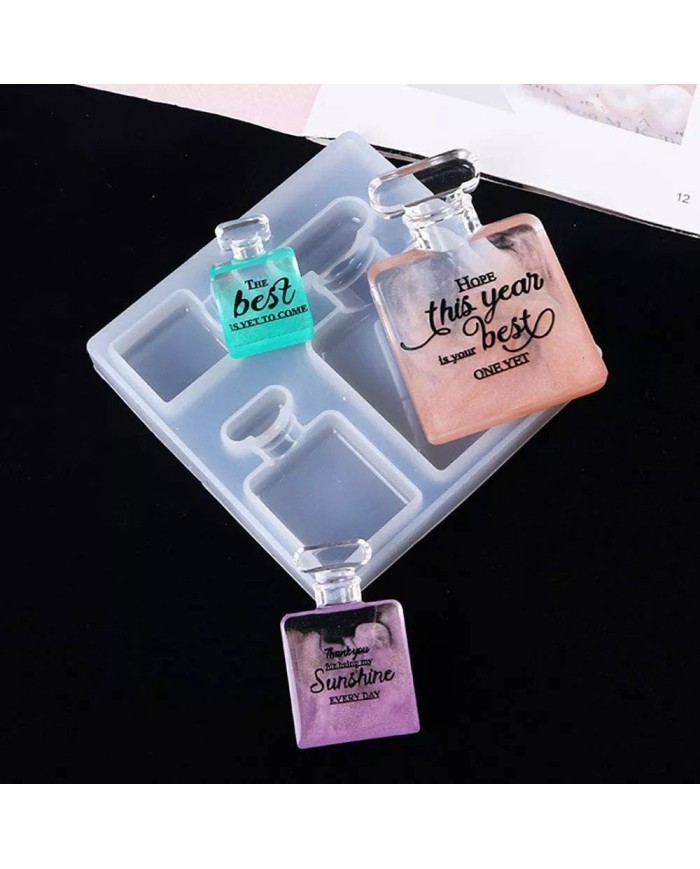 Parfüm Şişesi Reçine Epoksi Kalıbı -Kod:129