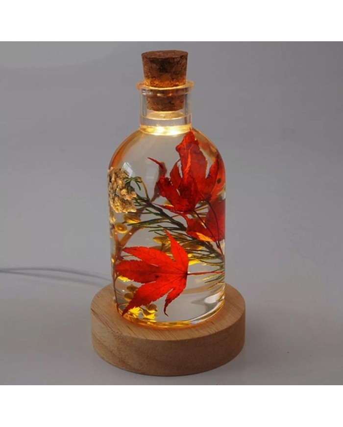 Şişe Reçine Epoksi Mum Kalıbı -Kod:909