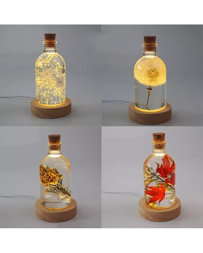 Şişe Reçine Epoksi Mum Kalıbı -Kod:909