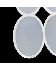 5 ADET Dörtlü Oval Kalıp - Reçine Epoksi Kalıp - ÇB6