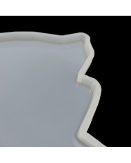 5 ADET Dalgalı Dikdörtgen Tepsi - Reçine Epoksi Kalıp - T8