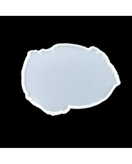 5 ADET Dalgalı Tepsi - Reçine Epoksi Kalıp - T6