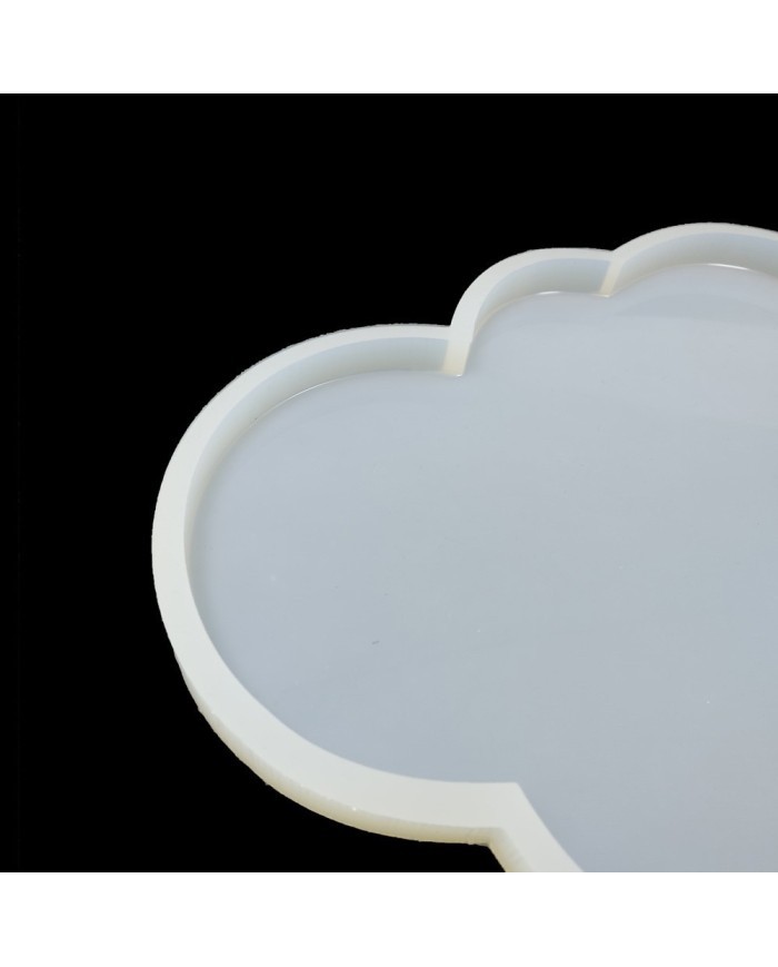 5 ADET Tepsi Bulut - Reçine Epoksi Kalıp - T2