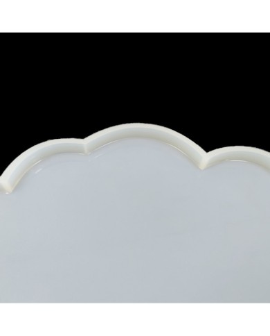 5 ADET Tepsi Bulut - Reçine Epoksi Kalıp - T2