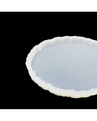 5 Adet Bardak Altı Reçine Epoksi Kalıp - Oval - B5