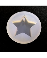 5 ADET Delikli Yıldız - Reçine Epoksi Kalıp - E8
