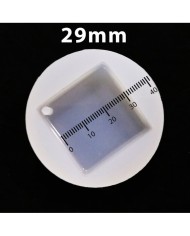 5 Adet Delikli Dörtgen - Reçine Epoksi Kalıp - E6