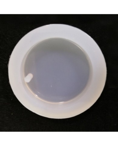 5 Adet Delikli Yuvarlak - Reçine Epoksi Kalıp - E4