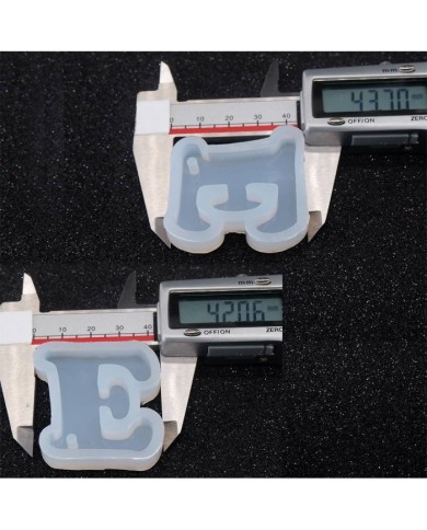 5 Adet Reçine Epoksi Harf Kalıp - E