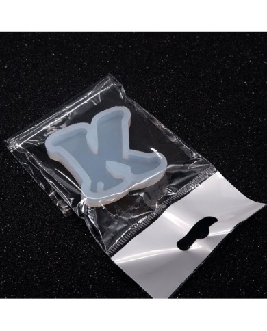 5 Adet Reçine Epoksi Harf Kalıp - K