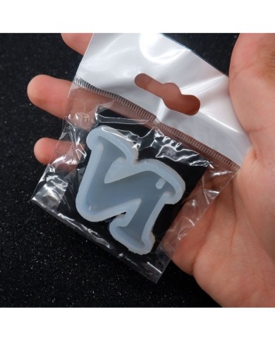 5 Adet Reçine Epoksi Harf Kalıp - N