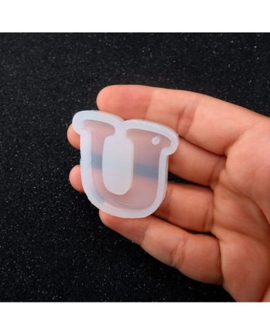 5 ADET Reçine Epoksi Harf Kalıp - U