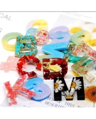 Alfabe Kalıp Seti - 28 adet epoksi harf kalıbı