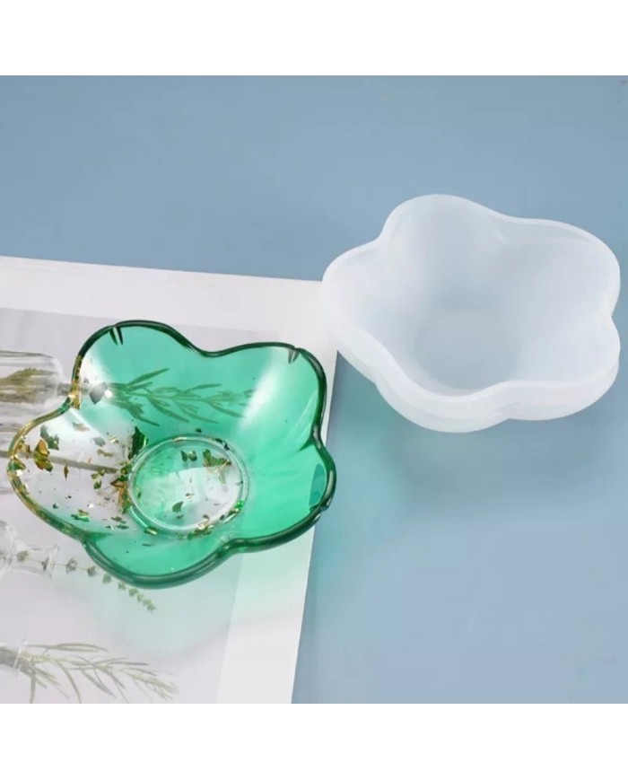 Papatya Kase - Reçine Epoksi Kalıbı -Kod:977