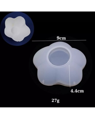 Papatya Kase - Reçine Epoksi Kalıbı -Kod:977