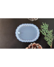 Dalgalı Takı Reçine Epoksi Silikon Kalıp-Kod:41