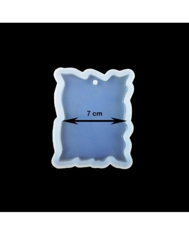 Reçine Epoksi Magnet Kalıbı - Dikdörtgen Fotoğraflık - TM2