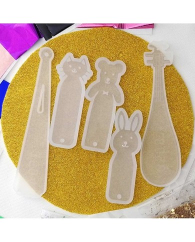 Reçine Epoksi Seti - 5 Adet Kitap Ayracı Kalıbı (750ml Reçine)- 151.152.153.351.352