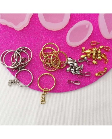 Reçine Epoksi Seti - Anahtarlık Kalıpları (750ml reçine) - E15.A3.A11.E12.417