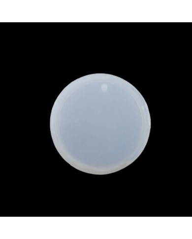 5 adet - Reçine Epoksi Anahtarlık Delikli Yuvarlak 6 cm A-1