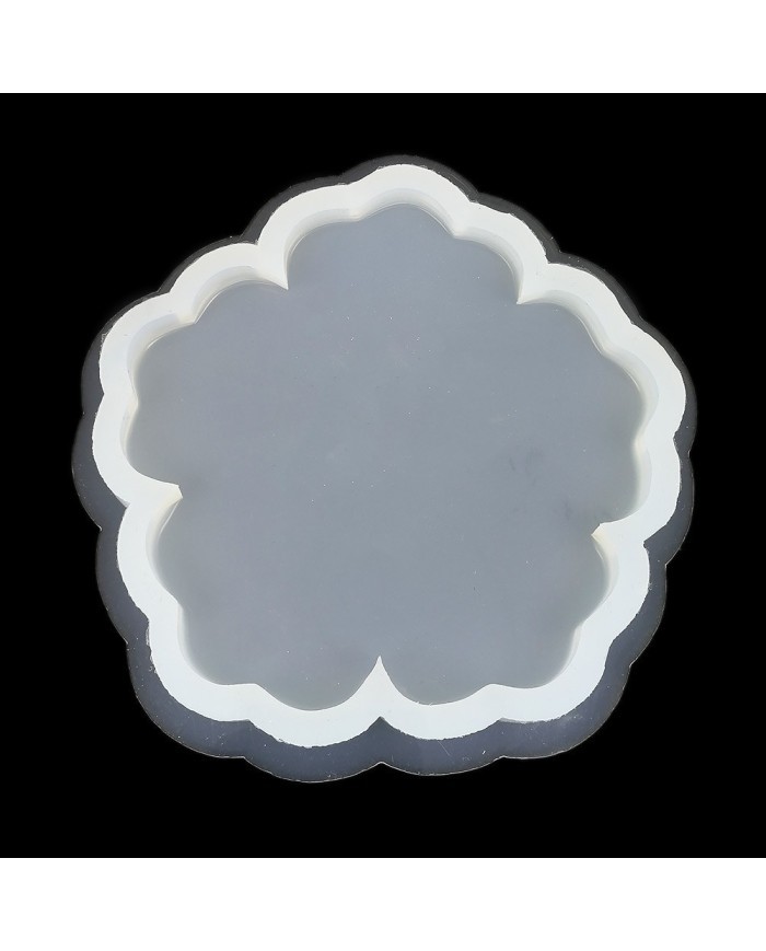 5 Adet - Yonca Reçine Epoksi Kalıp - B18