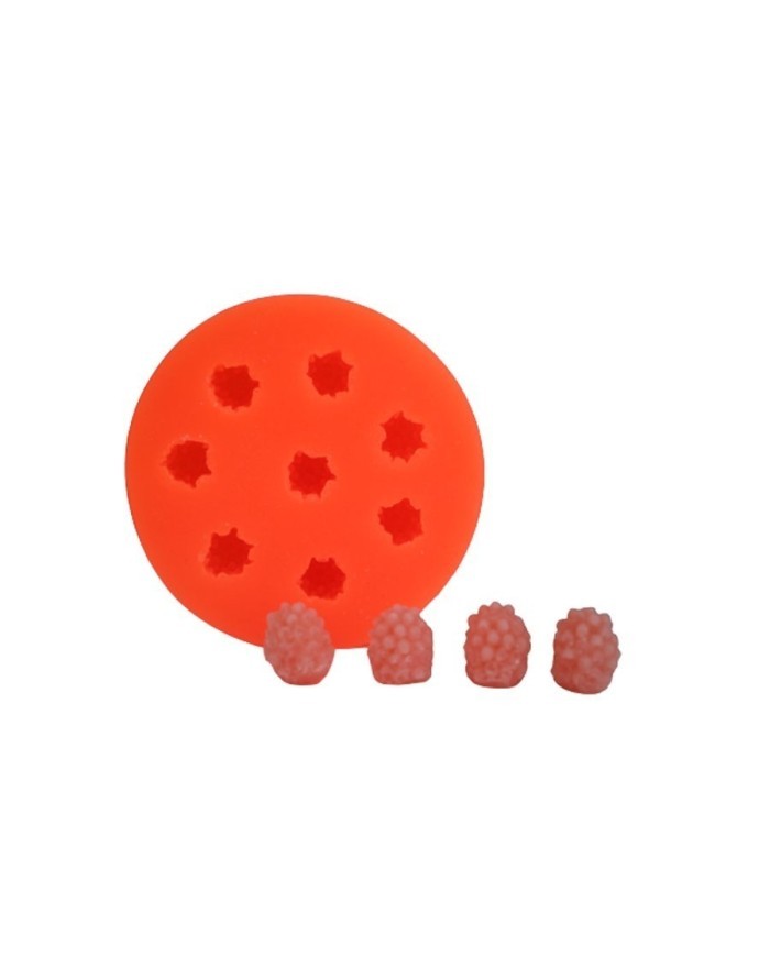 Ahududu Silikon Mum Kalıbı - M169