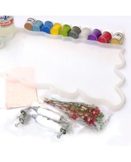 Reçine Epoksi Tepsi Seti - (750ml reçine) -203