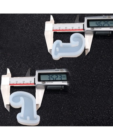 5 Adet - Reçine Epoksi Harf Kalıp - J