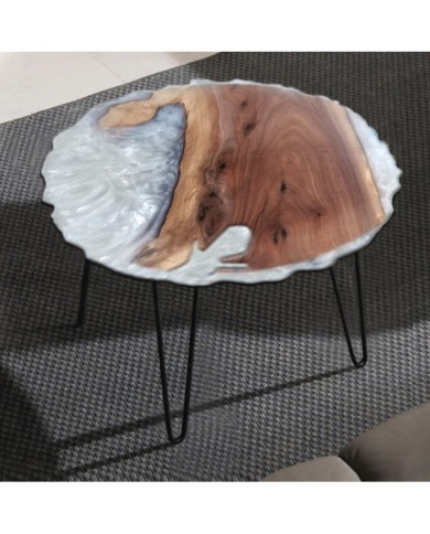 5 adet - Sehpa Epoksi Kalıp -Büyük Tepsi Kalıbı - 50 cm x 10 mm -T14