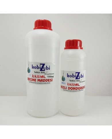 Kristal Reçine Epoksi Resin Maddesi - 6KG