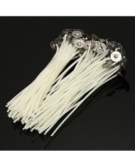 Mum Fitili Hazır Kopçalı 25 cm - 100 Adet