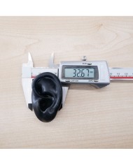 Silikon Kulak Sağ 25 Adet Beyaz -  Takı ve Bijuteri Küpe  Mankeni