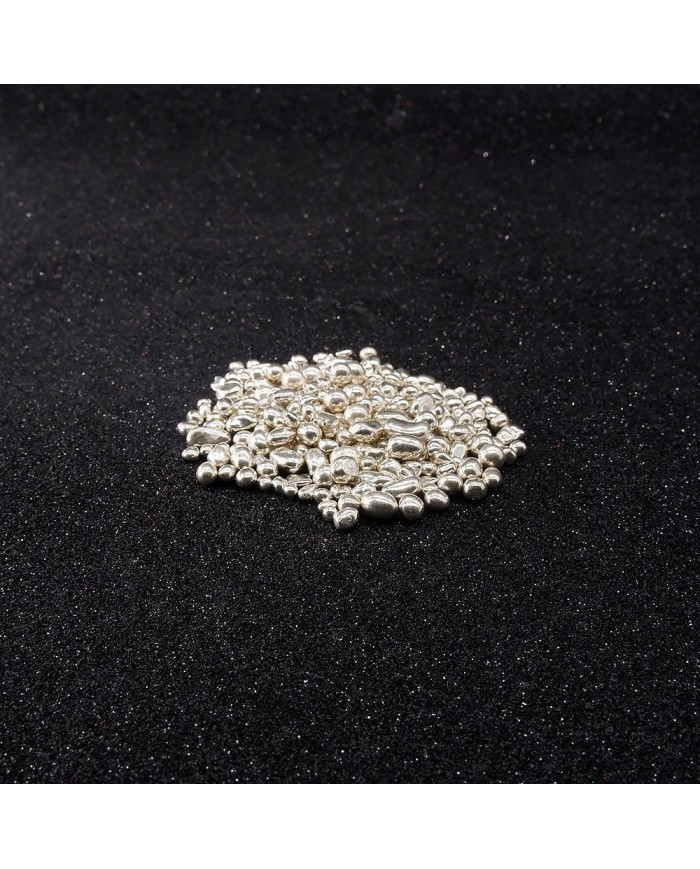 İnci Görünümlü Kaplama Taş - Gümüş - 25gr
