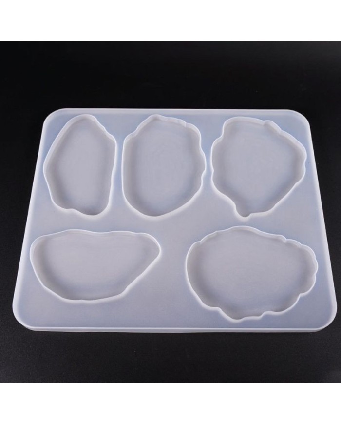 Bardak Altı 5'Li Reçine Epoksi Kalıp -Kod:226