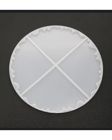 4'Lü Bardak Alti Reçine Epoksi Kalıp -Kod:225