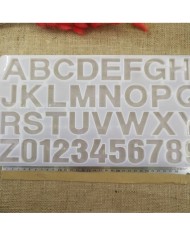 5 Adet Harf Reçine Epoksi Kalıbı -Kod:220