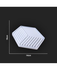 Boğumlu Bardak Reçine Epoksi ve Beton Kalıbı -Kod:103