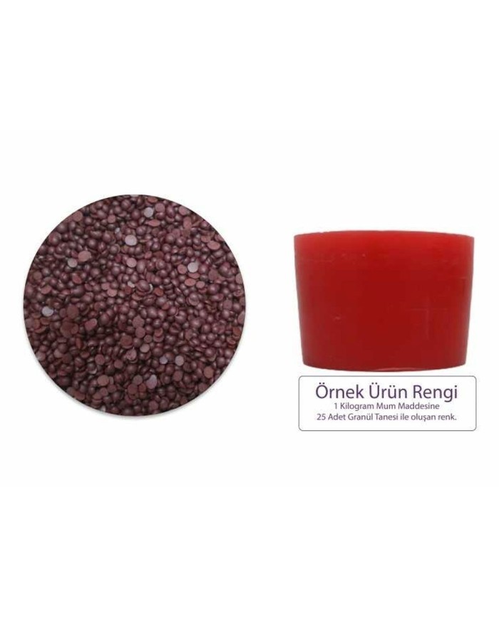 Kırmızı Mum Boyası 5 GR - Granül Mum Boyası