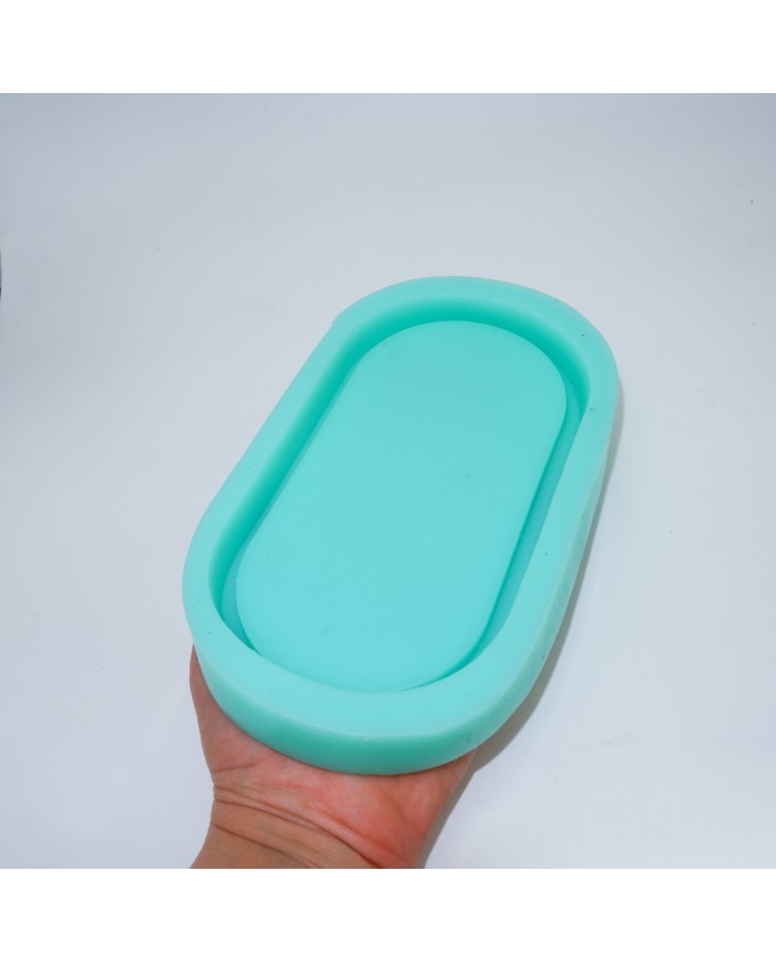 Oval Terazzo Tabanlık Beton Saksı Kalıbı 195