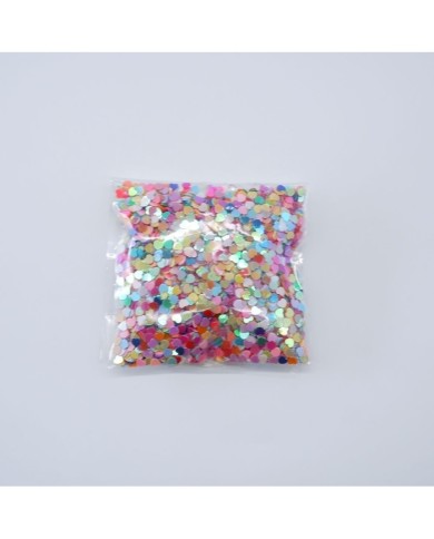 Mini Kalp Renkli Pul Paketi - 5 gram - Epoksi Süsleme Pulu - 5mm