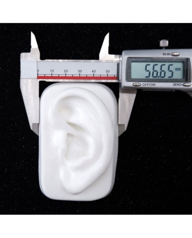 Silikon Kulak Alt Çerçeveli Sol 100 Adet - Takı ve Bijuteri Küpe Mankeni