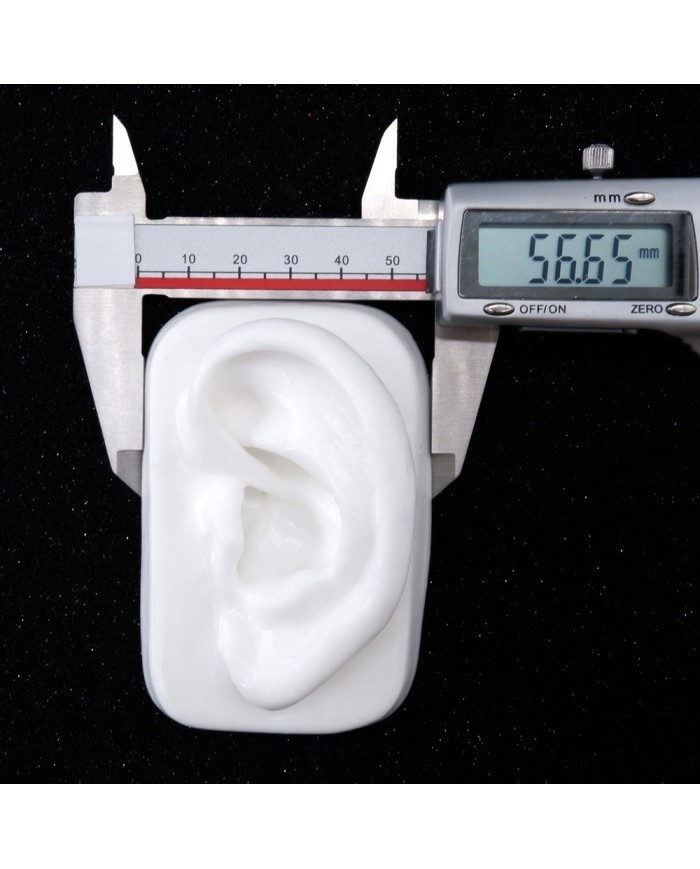 Silikon Kulak Alt Çerçeveli Sol 250 Adet - Takı ve Bijuteri Küpe Mankeni